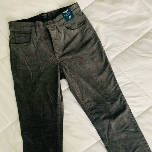 J. Crew 9” High Rise Skinny Corduroy Pants BNWT - Picture 2 of 5